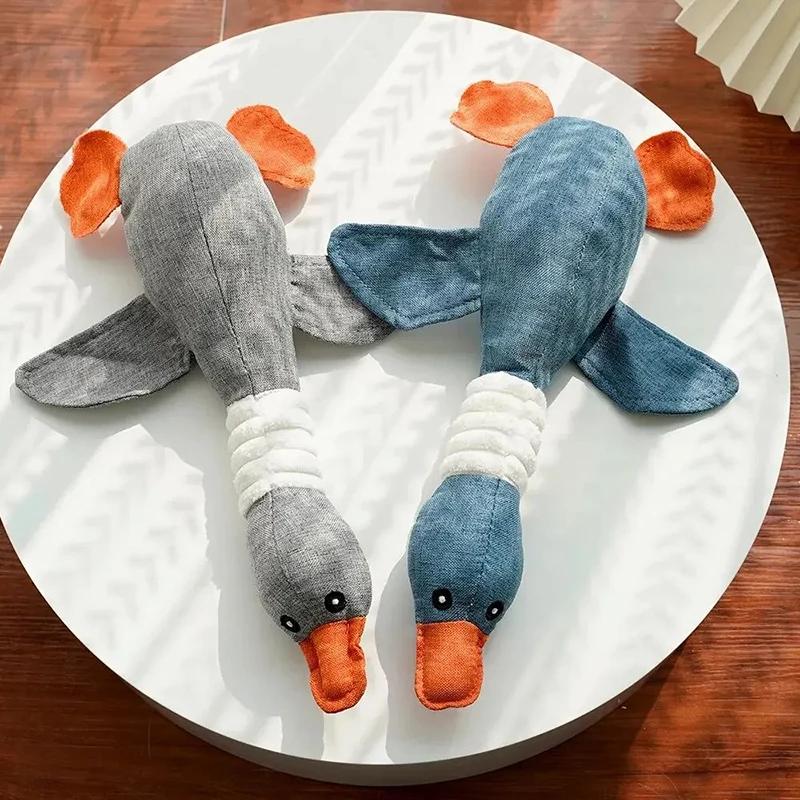 Pet Plush Sound Toys Dog and Cat Teeth Grinding up and Boredom Toys Bite Resistant Sound toys Practical Household Product