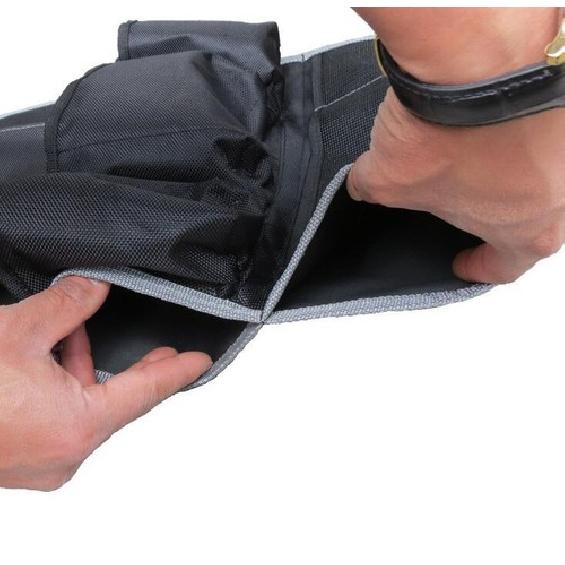 Car Seat Back Organizer Multi-Pocket Storage Bag Oxford Cloth Bag Anti-Kick Pad