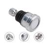 Steel Control Arm Ball Joints, Set of 4 Upper and Lower Replacement Parts for Suspension Joint and Steering System Maintenance Work