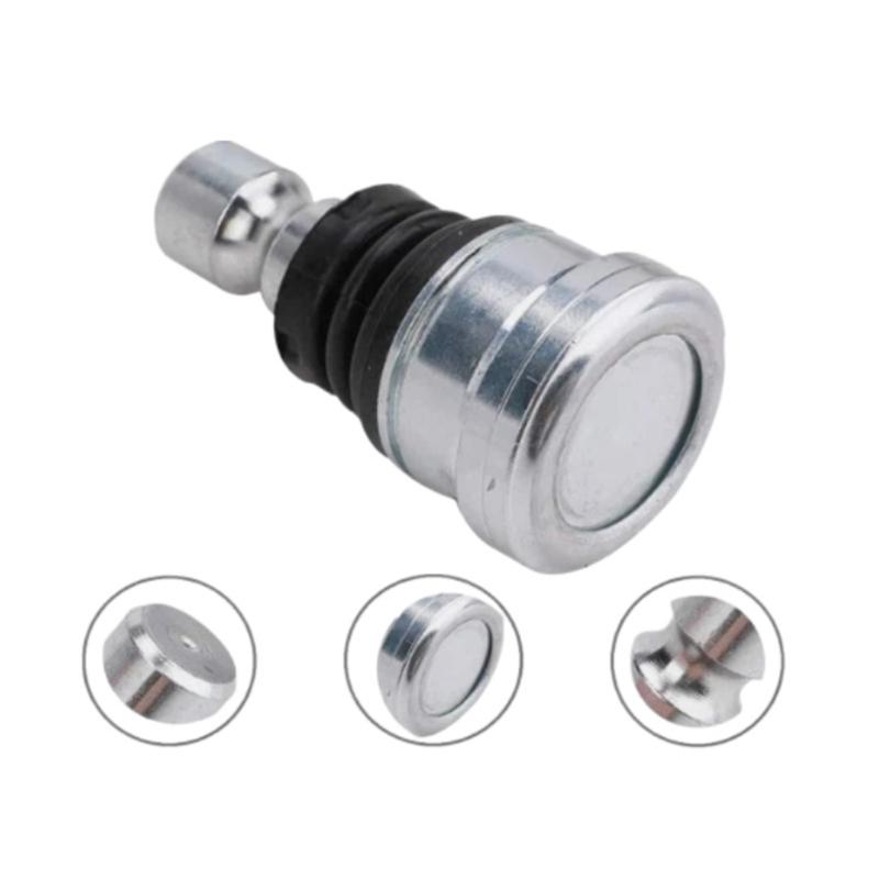 Steel Control Arm Ball Joints, Set of 4 Upper and Lower Replacement Parts for Suspension Joint and Steering System Maintenance Work