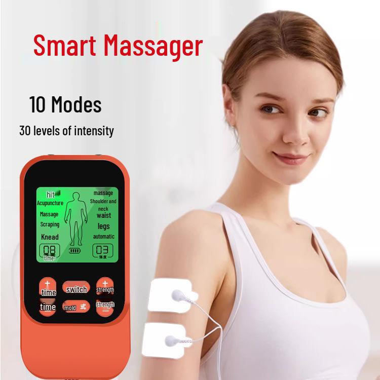 Meridian Therapy Large-Screen EMS Pulse Massager