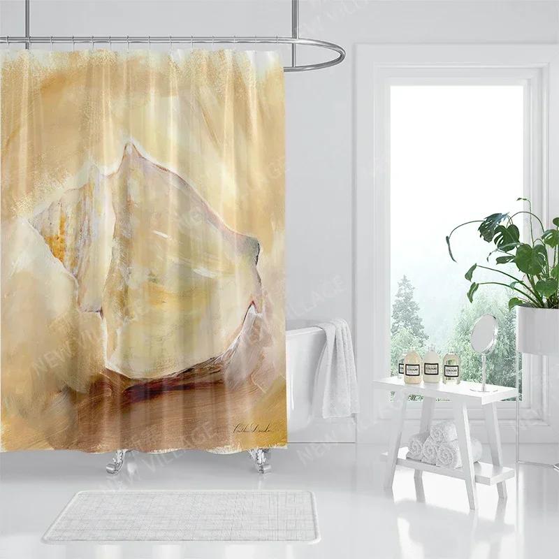 

Home Waterproof Fabric Bathroom Curtain Accessories 90X200 Shower Shower Curtain 240 * 200 Atlantis Style Shower Curtain W60H190(CM)-1 Pcs