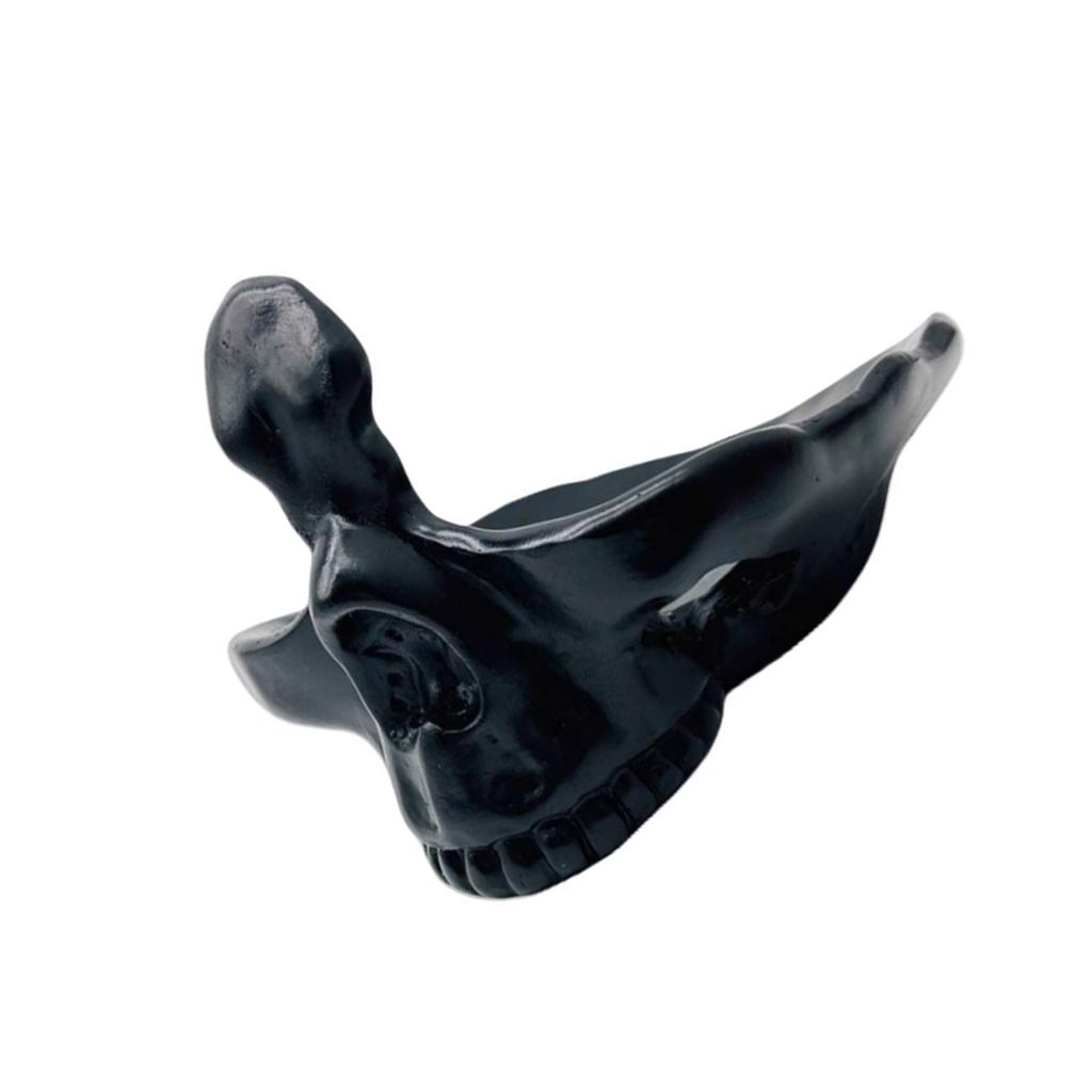 Resins Skull Eyewear Holder Glasses Stand Display Rack Stylish Desk Ornament Key Holder for Entryway Home Office Decors