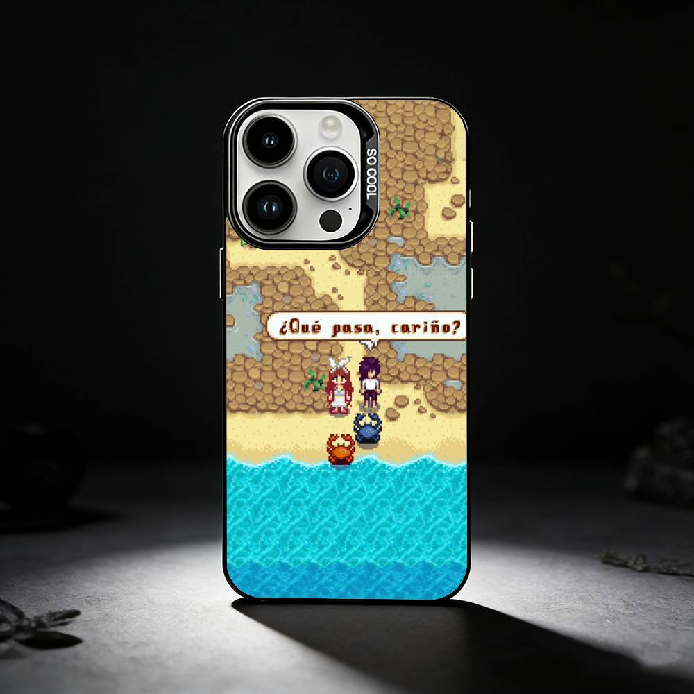Game Stardew Valley Cool Phone Case For iPhone 17,16,15,14,13,12,11 Plus,Pro Max,XS,Colored silver phone case iPhone16plus