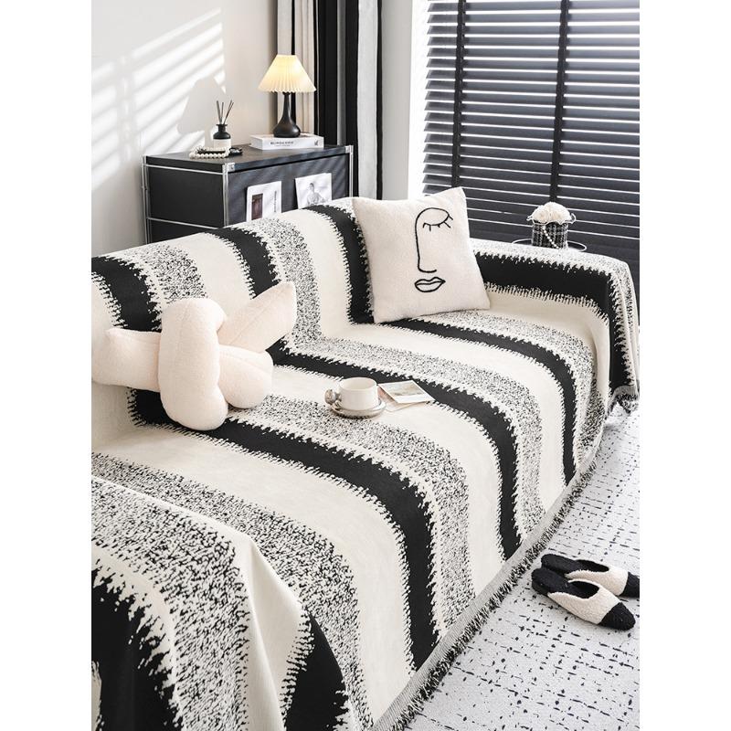 Chenille Sofa Towel Cover Cloth Four Seasons Universal Non-Slip Dust-Proof All-Inclusive Full Covered High-Grade Sofa Cover