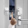 Window Restrictor Child Safety Locks Self Adhesive Window Limit Stop Locks No Drilling Adjustable for UPVC Wooden Sliding Window