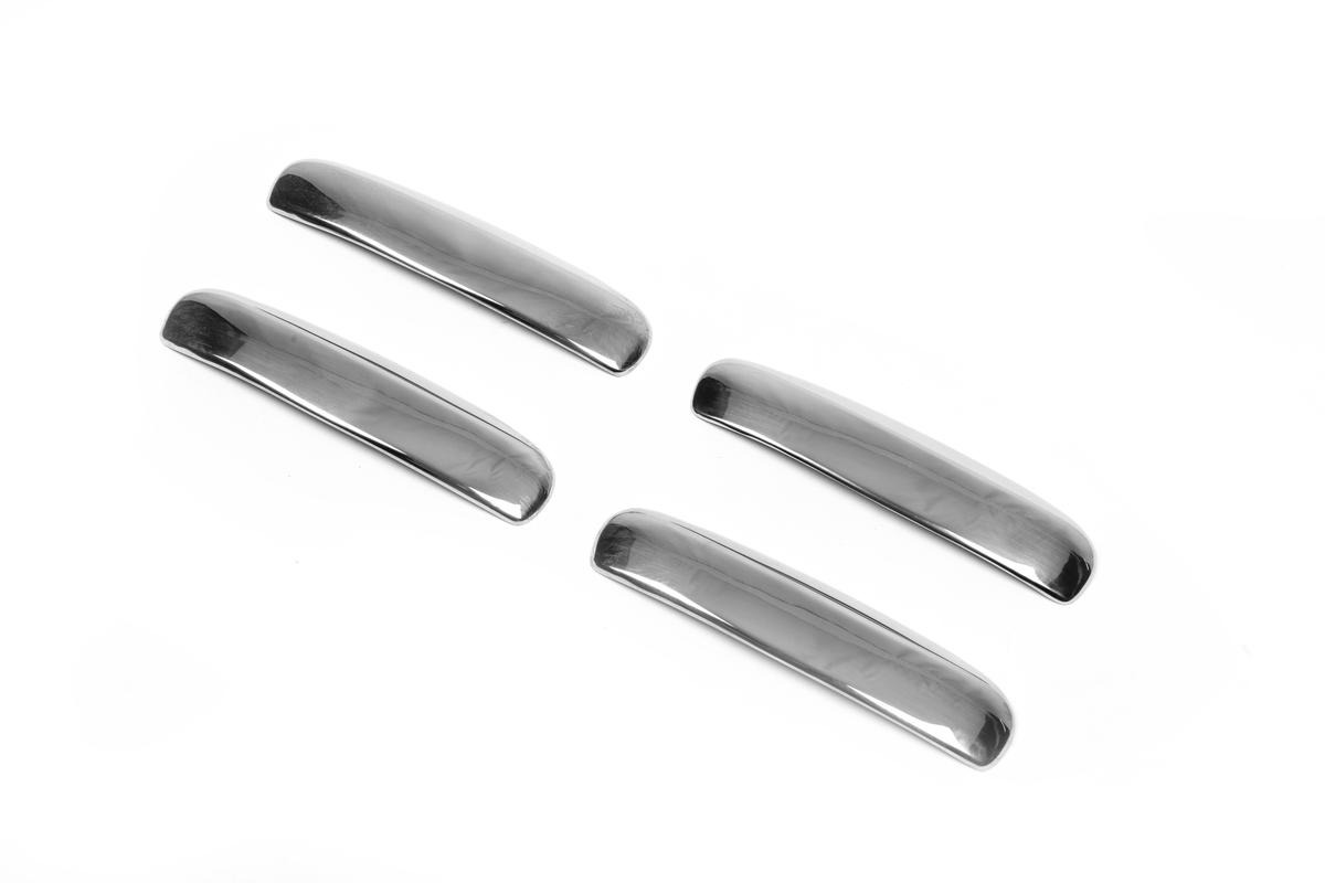 

Handle pads (4 pcs, stainless steel) for Mitsubishi Colt 2004-2012