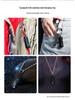 3W Mini Magnetic LED Flashlight, Portable & Zoomable, Outdoor Direct Charging - E16