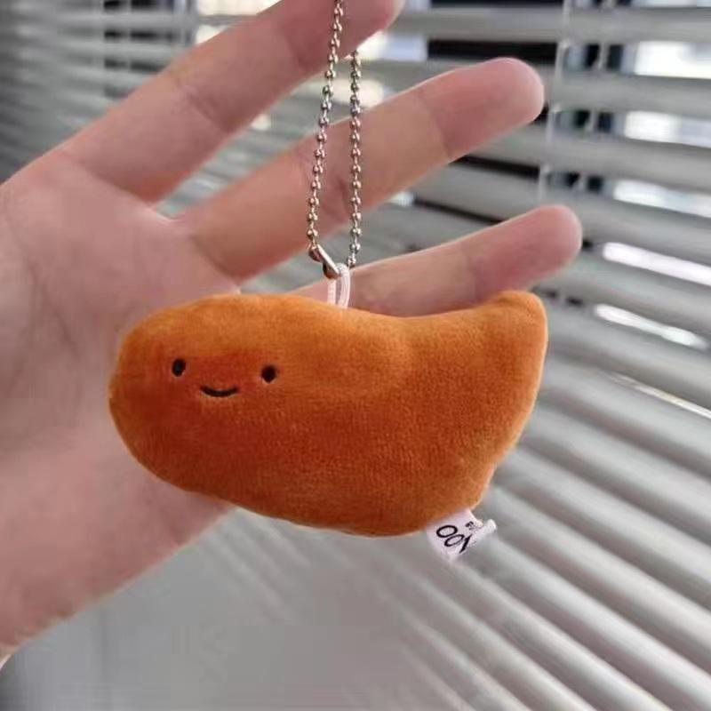 Funny Cartoon Weird Toilet Toilet Stool Plush Doll Pendant Bag Keychain Ugly Cute Bean Bean Eyes Fridge Sticker Creative Gift