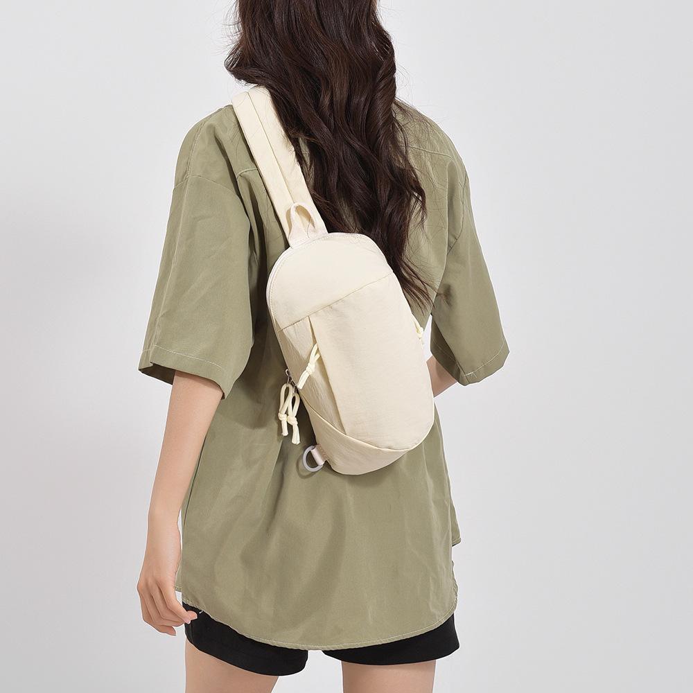 Trend casual messenger bag couple breast bag multi-functional versatile shoulder bag anti-theft brush men's and women's diagonal straddle bag