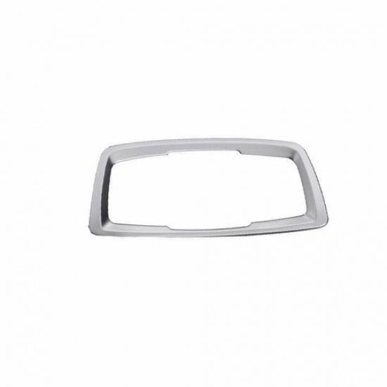 Cover Trim Car Headlight Switch Control 2016-21 Fit For BMW X1 F48 Matte Silver