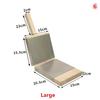 Wooden Press for Dumpling Dough Handmade Tortilla Presser Baking Pastry Mold for Kitchen Cooking and Baking Needs