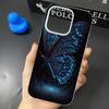 Fluorescent Butterfly Phone Case For IPhone 16 15 14 Pro 15 Plus 17 Air 13 12 11 17 Pro Max Case Shockproof Soft Cover Fundas