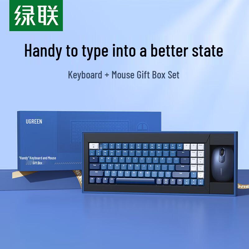 

UGREEN Enjoy Life Wireless Keyboard & Mouse Set