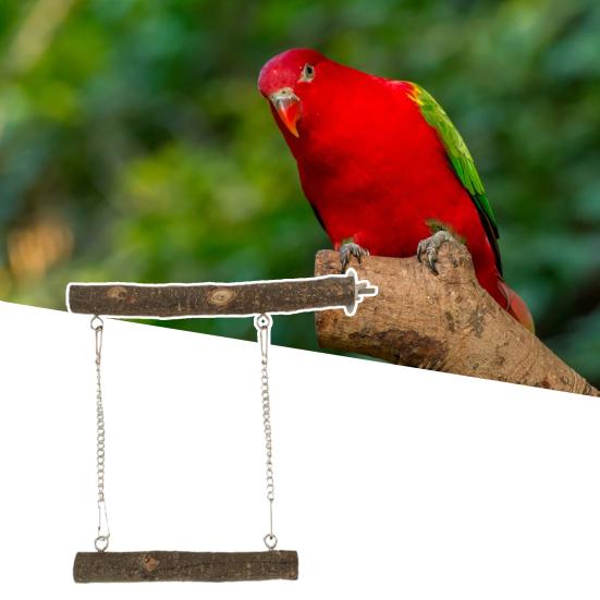 Parrot Stand Bite Resistant Flexible Disassembly Natural Materials Climb And Play Perched Puzzle Fitness Portable Bird Perch Parrot Stand Stick