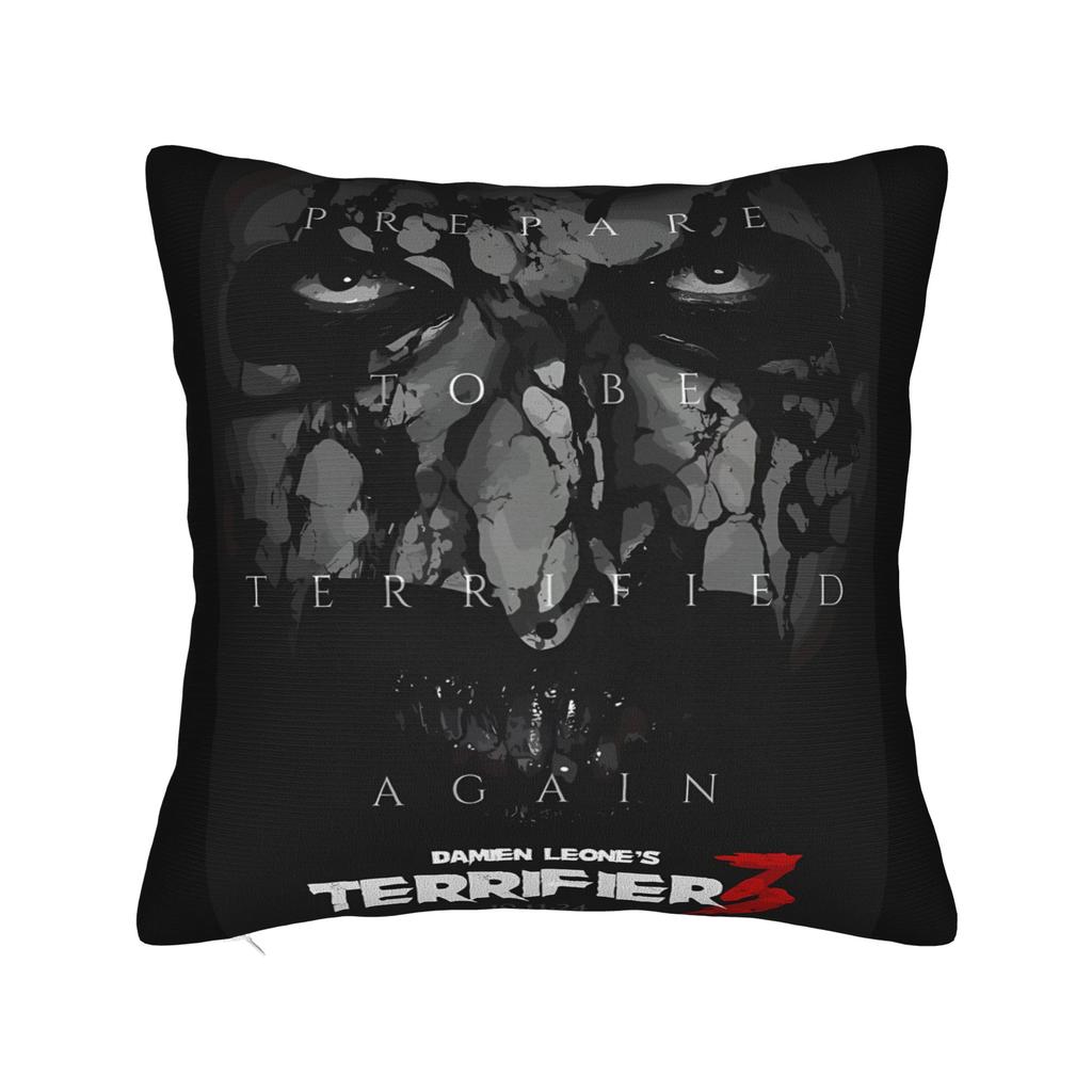 Terrifier Movie Pillow Case  Comfy Pillow Cover Fashion Pillowcases For Chair Sofa Home Decor