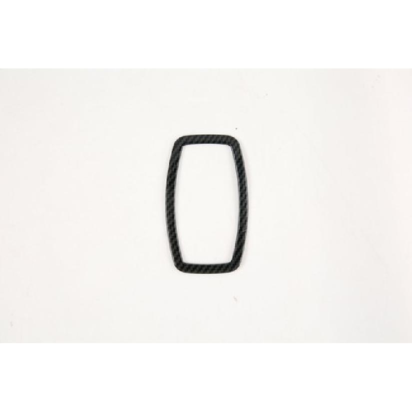 Carbon Fiber Interior Headlight Switch Frame Cover Trim for Ford F150 2015-