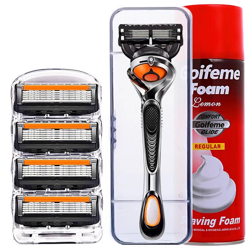 Gillette Fusion5 Universal Five-Layer Manual Razor Blade Shaver
