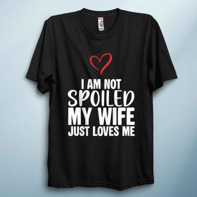 Non Sono Viziato Maglietta di San Valentino Divertente Citazione d'Amore T-shirt