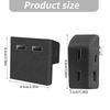 High Speed Charging Hub Glove Box Docking Station Central Control Splitter Adapter Car Accessories Easy to Install