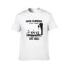 Funny Climbing Shirt Zombie Escape Rock Climber Tee T-Shirt man t shirt designer t shirt personalised T-Shirt