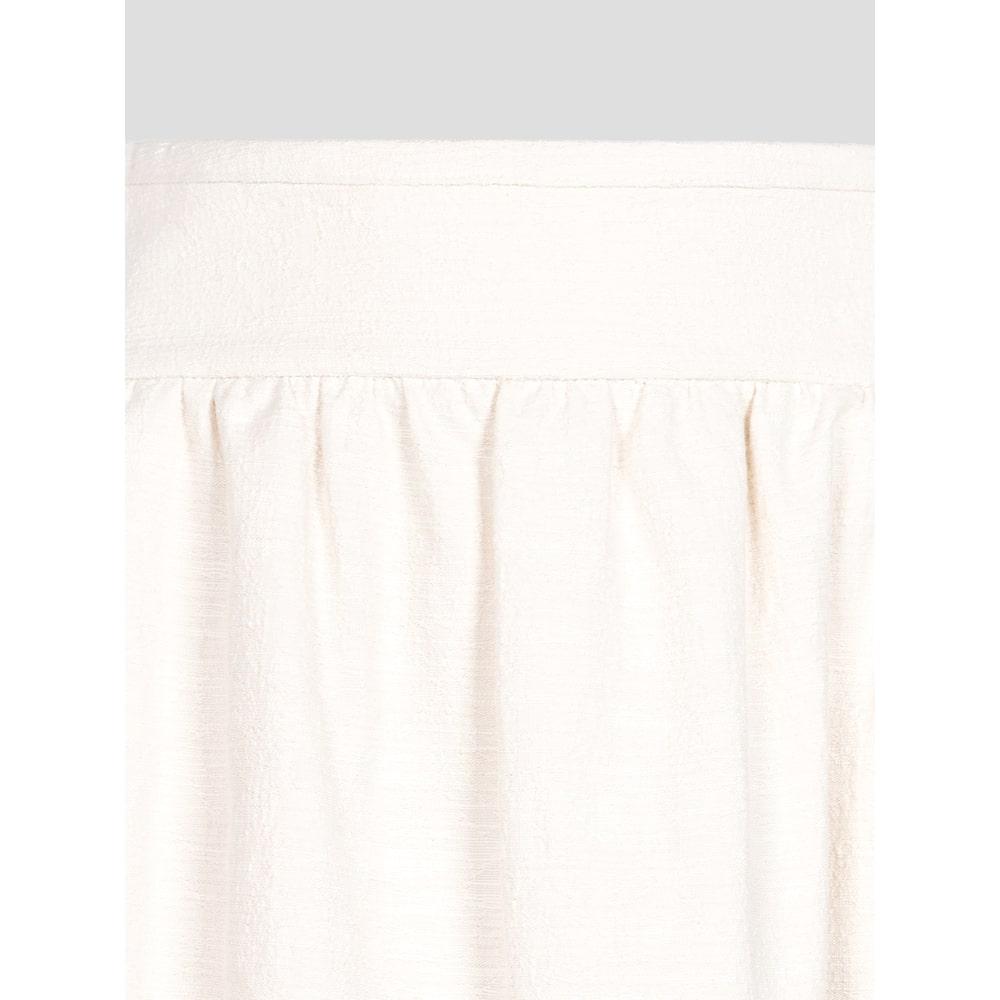 Binpolleidiseu [B. My] Jacquard Full Skirt Ivory (Bf5227N020)