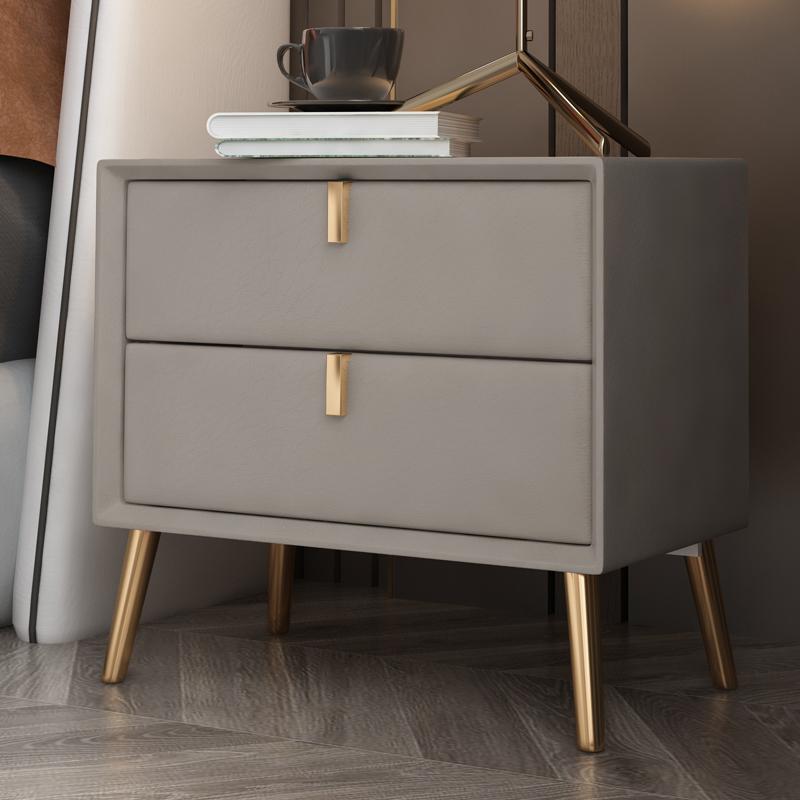 Bedside Cabinet Solid Wood Simple Modern Small Light Luxury Storage Bedroom Bedside Narrow