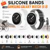 Original Silicone Watch Band for Samsung Galaxy Watch 9 40mm/44mm Straps for Samsung Galaxy Watch 8 Classic 40mm 44mm Bracelet