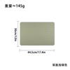 Nordic light luxury PVC leather placemat Western food mat Thermal insulation pad Anti-oil pad Small woven coaster Anti-scalding pad