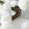 1Pcs Artificial Peony Flower Heads Rose Red Faux Flower Silk Artificial Flower Heads Simulated Penoy For Wedding Party Decoration, Cake Decoration