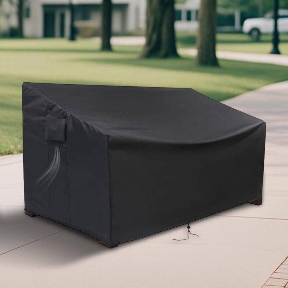 Outdoor Storage Bench Cover, Protective Cover For Bench Deck Box 70 Gallon Waterproof  Furniture Protective Accessories Covrs