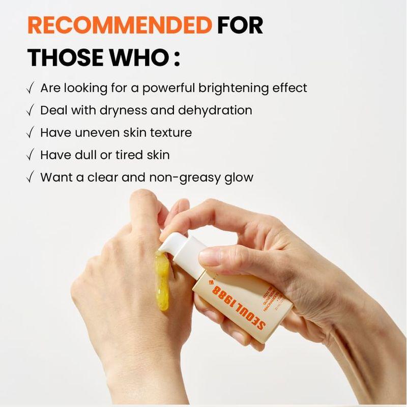 KSECRET - SEOUL 1988 Glow Serum : Niacinamide 15% + Yuja