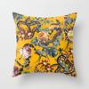 Green Tropical Leaf Pillow Cover Fleshy Polyester Pillow Cushion Cover Decoration Salon Home Decor Throw Pillows Car Seat Chair
