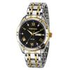PINDOWS Analog Quartz Watch with Day and Date Stainless Steel Water Resistant for Daily Use Men's Display, Band,