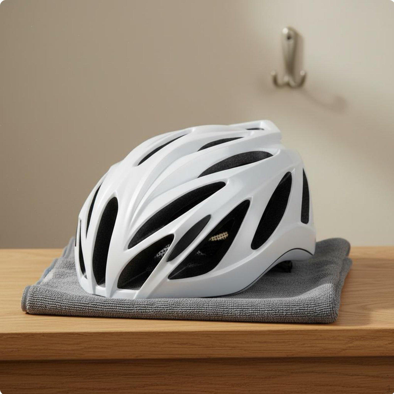 Bike Helmet Integrally Molded Mountain for Men, Women White White