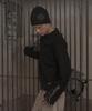 UNUSEDLAB Sunburst Studded Beanie (Black)