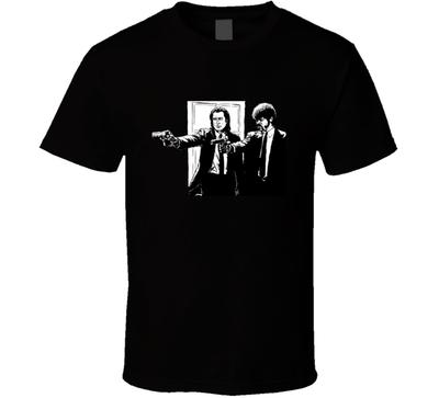 Two Mob Hitmen, Boxer Gangster Pulp Fiction Retro Movie Fan T Shirt Tee Gift New Unisex T-Shirt