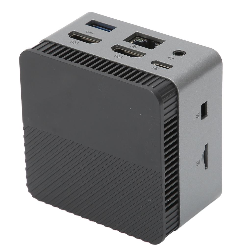 Mini PC 72x72x44.5mm Lightweight Portable 8+512G Memory UHD Graphics Micro Computer for Office