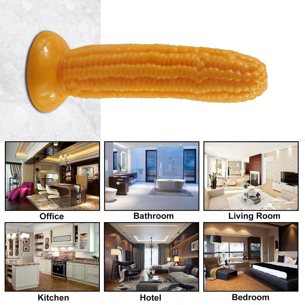 Mais Dildo mit Saugnapf Sexspielzeug für Frauen Vagina G-Punkt Massage Masturbator