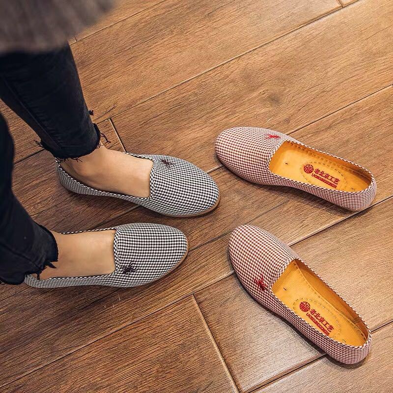 Spring and Autumn new cloth shoes women's middle-aged and elderly shoes single shoes versatile non-slip beef tendon sole