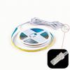 Under Cabinet Collection Display COB LED Strip Light Wardrobe Closet Lamp Penetrable Wood Door-opening Sensor Sync Control