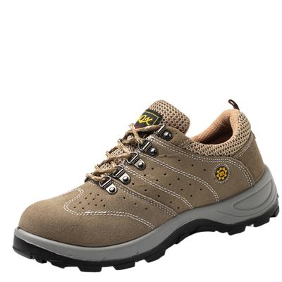 Labor Insurance Shoes Men's Breathable Lightweight Anti-smashing Anti-piercing Steel Bag Head Safety Shoes Comfortable Work Shoes