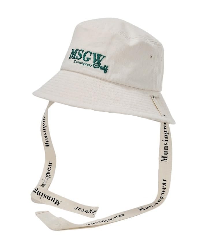 

[Munsingwear] Панама с логотипом, материал чинос, регулируемый размер, повседневная, для гольфа, MG4FCP70L, женская, WH00 (белый)