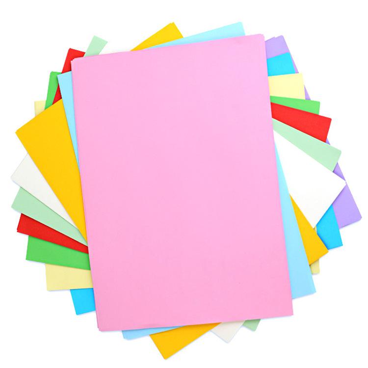 A4 Colored Handmade Origami Paper, 80gsm for Kindergarten & Primary Students
