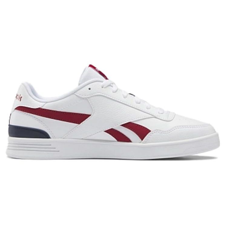 Reebok Court Advance Clip Casual Retro Low-Top Sneakers Unisex Sneakers White Red GZ9631