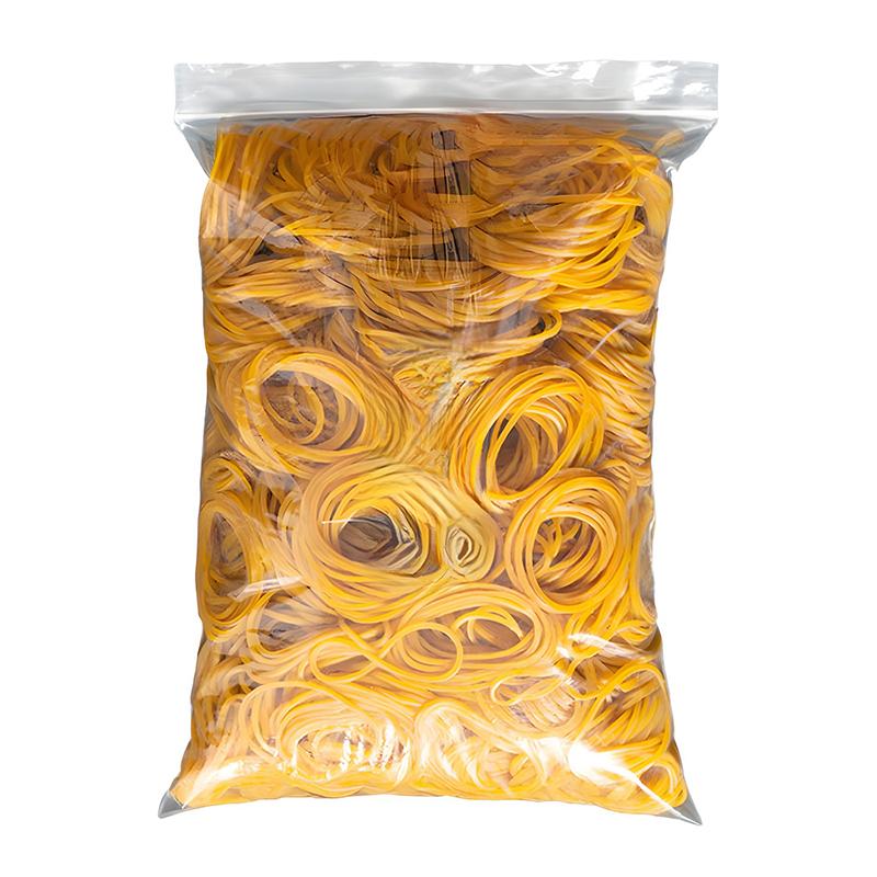 40mm High Elastic Rubber Bands Yellow O Rings Fastener Strong Office School Household Supplies DIY Craft Hair Tie Stretchable