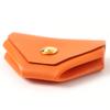 Excellent HERMES Coin case Le van Cator Orange Vogarribar Women Used