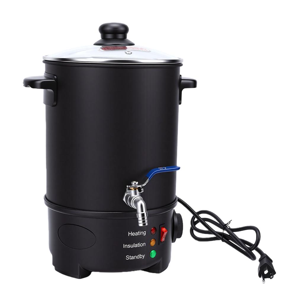 Wax Melter for Candle Making Non Stick Electric Wax Melting Machine with Temperature Control 6L Capacity US Plug 110V