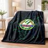 Rapid Wien FC Printed Flannel Blanket Warm Comfort Bed Throw For Indoor Home Decoration