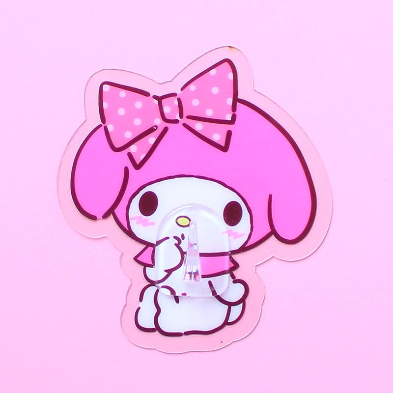Cartoon Style Cute Wall Adhesive Hook for Bathroom, Kitchen, and Dorm